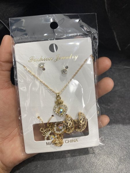 سنسال مع حلقين💎